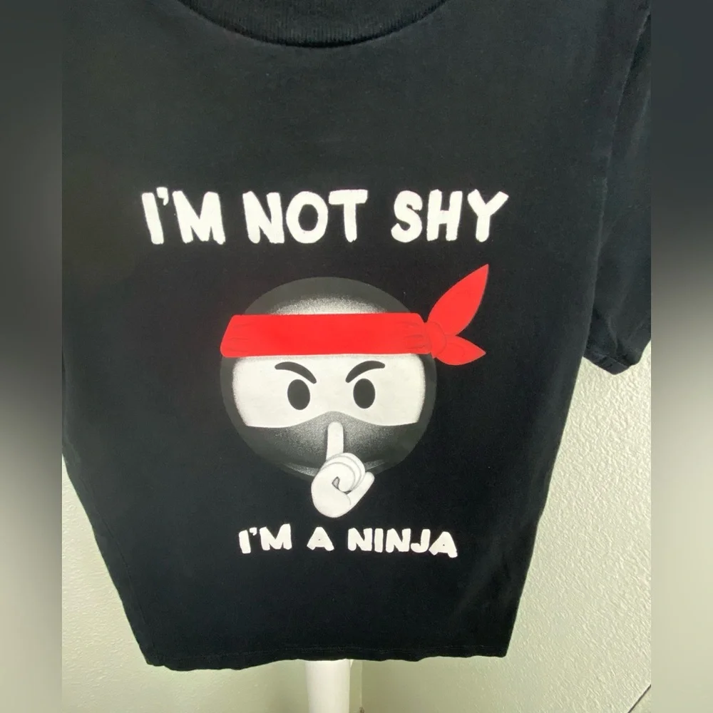 The Children’s Place 4T Shirt “I’m Not Shy I’m a Ninja “
